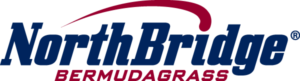 NorthBridge Bermudagrass logo with NorthBridge in blue and Bermudagrass in red text underneath.